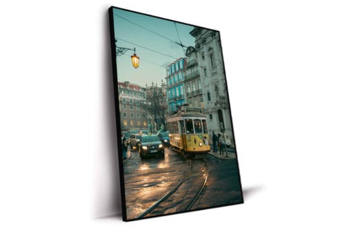 Yellow and blue Lisbon